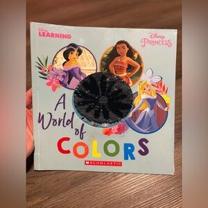 Scholastic Disney Princess A Rainbow of Adventure Book